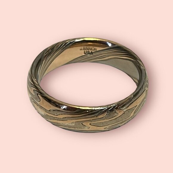 Mokume gane ring By James Binnion - Picture 5 of 7